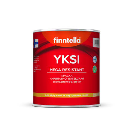 FINNTELLA YKSI — профессиональная консилер-краска для стен изб. 1