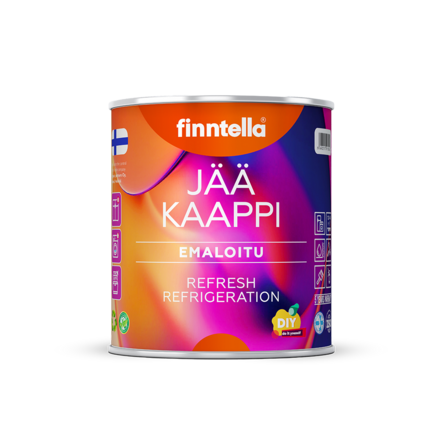 Краска для холодильников FINNTELLA JÄÄ KAAPPI (полуглянцевая) изб. 1