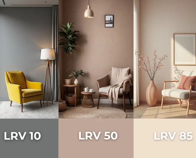 LRV краски: что это такое и как использовать при выборе цвета
