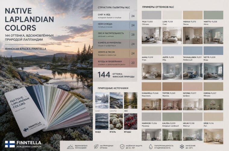 Native Laplandian Colors — финская палитра природных тонов