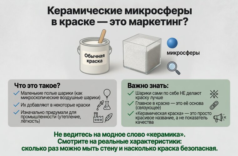 Керамические краски для стен: что скрывается за модным термином