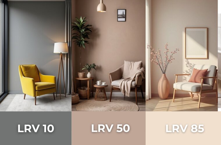 LRV краски: что это такое и как использовать при выборе цвета