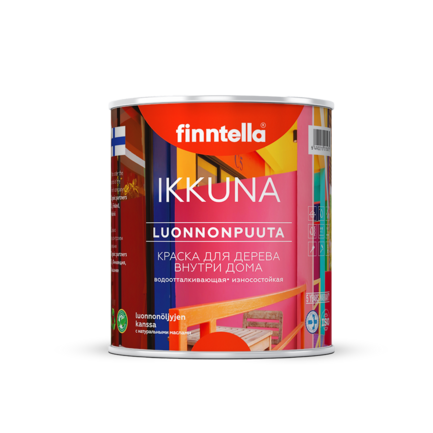 FINNTELLA IKKUNA Color — финская краска для деревянных окон и дверей изб. 1