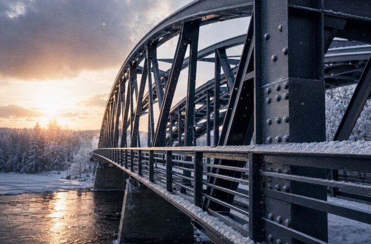 Краска для металла антикоррозионная — финская, нанесение при -20°C