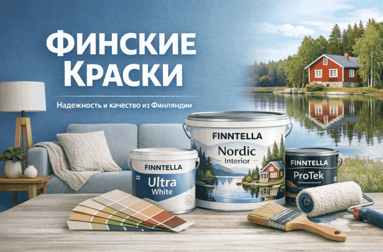 Финские краски для интерьера и стен — как выбрать | FINNTELLA